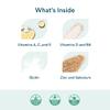 Bettervits Hair, Skin and Nails Vitamins | Hair Growth Vitamins A, B6, C, D, E with Zinc & Selenium| Biotin Gummies for Women - Nails Strengthen and Glowing Skin | 60 Vitamin Gummies view 3