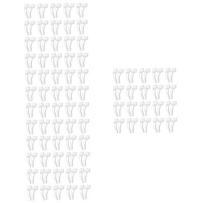 Angoily 200pairs Silicone Glasses Ear Hooks Non-slip Grips Cushion for Eyeglasses Replaceable Ear Hooks for Sports Outdoor Activities