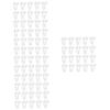 Angoily 200pairs Silicone Glasses Ear Hooks Non-slip Grips Cushion for Eyeglasses Replaceable Ear Hooks for Sports Outdoor Activities view 1