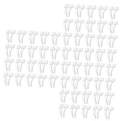 Angoily 150pairs Glasses Ear Grip Skid Resistance Portable Glasses Hooks Silicone Eyeglass Retainer for Daily Use