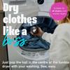 BargainsMania Bos It Rapid-Dryer Ball - With Cutting-Edge Mirror HeatBounce Technology, This Rapid-Dryer Ball Effectively Reflects Heat. view 3
