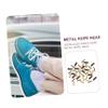 minkissy 150pcs Metal Shoelace Tips Diy Shoelaces Heads Smooth Metal Ends Hat Rope Tips Lightweight Compact view 4