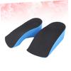 Beaupretty 3pairs Pu Insoles for Height Increasing Comfortable Half Shoe Pads Shoe Lift for Taller Look Heel Raisers for Everyday Use Heightening Insoles view 2