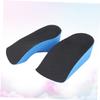 Beaupretty 3pairs Pu Insoles for Height Increasing Comfortable Half Shoe Pads Shoe Lift for Taller Look Heel Raisers for Everyday Use Heightening Insoles view 4