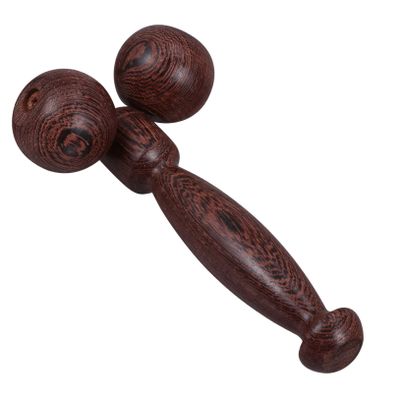 FRCOLOR 2pcs Wooden Beauty Massager Face Tool Wenge Tightening Easy Handle Use