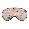 Sleep Mask CAt Fish Bones for Light Blocking,Eye Mask for Women Men Side Sleeper,Puffiness Dry Eyes Headache,Adjustable Strap view 1