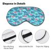 Sleep Mask Sea Vector for Light Blocking,Eye Mask for Women Men Side ...