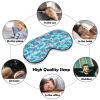Sleep Mask Sea Vector for Light Blocking,Eye Mask for Women Men Side ...