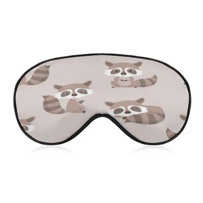 Sleep Mask for Sleeping,Raccoon Filled with Premium Mulberry Silk,Softest & Breathable Silk Eye Sleeping Mask