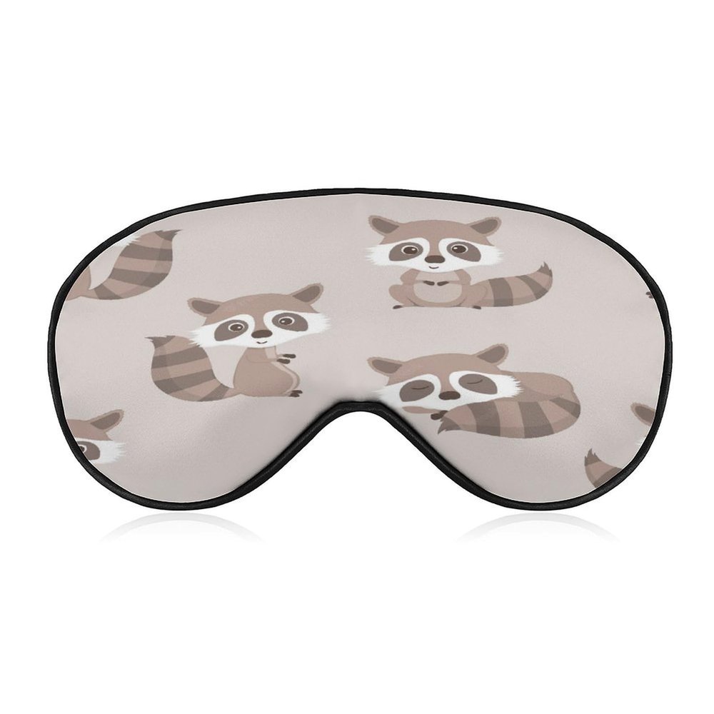 Sleep Mask for Sleeping,Raccoon Filled with Premium Mulberry Silk,Softest & Breathable Silk Eye Sleeping Mask