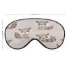 Sleep Mask for Sleeping,Raccoon Filled with Premium Mulberry Silk,Softest & Breathable Silk Eye Sleeping Mask view 2