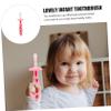 TOVINANNA Portable Silicone Baby Toothbrush U-Shaped Head Strawberry Design Soft Infant Toothbrush for Toddler Oral Care Household Baby Supply view 4