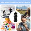 Bexdug Pocket Pill Case, Keyring Pill Case, Reusable Waterproof Travel Pocket Medicine Pill Holder Keyring for Tablet, Pills view 4