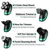 Electric Razor for Men, 5 in 1 4D Men's Rechargeable Bald Head Electric Shaver 5 Floating Heads Beard Nose Ear Hair Trimmer Razor Clipper Facial Brush view 2