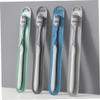 Beavorty 8pcs Men Hard Bristle Toothbrushes Portable Travel Household Use Wear-Resistant Large Head Teeth Cleaning Toothbrush view 3