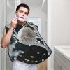 EVANEM Tree Decor Beard Bib, Men'S Beard Trimmer Catcher, With 3 Suction Cups And 1 Storage Bag, Good Gift For Dad & Husband (73x107cm) view 2