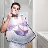 EVANEM Sea Animals Stingrays Beard Bib, Men'S Beard Trimmer Catcher, With 3 Suction Cups And 1 Storage Bag, Good Gift For Dad & Husband (73x107cm) view 2