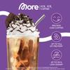 More Protein Iced Coffee, Dark Cookie Crumble, 500 g, 1.1 lbs, 20 Servings, Protein Powder with Instant Coffee, Low in Sugar and Fat  Made in Germany view 2