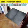 Curb ramp Bridge Ramp for Get in and Out of Houses, Rubber Threshold Ramps for Wheelchairs/Walkers, Non Slip Indoor Outdoor Patio Transition Ramp view 3