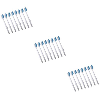 Didiseaon 24pcs Replacement Brush Heads for Toothbrush Brush Heads for Oral Irrigator Plaque Remover Compatible Teeth Cleaner