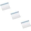 Didiseaon 24pcs Replacement Brush Heads for Toothbrush Brush Heads for Oral Irrigator Plaque Remover Compatible Teeth Cleaner