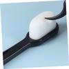 Anneome 2pcs Micro-Nano Toothbrushes Oral Cleaning Set Soft Bristles Black and White for Pregnant Women Postpartum Mouth Care view 4