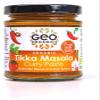 Geo Organics Tikka Masala Curry Paste 180g (Pack of 3) Serves 4 | Organic Curry Paste | Certified Organic & Vegan-Friendly | Authentic Restaurant Recipe Base Tikka Masala Vegan Food view 1