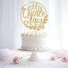 Mis Quince Anos Cake Topper, Feliz 15 Anos, 15th Birthday Cake Topper, Hello 15, Happy 15th Birthday Party Decorations (Gold Glitter) view 3