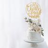 Mis Quince Anos Cake Topper, Feliz 15 Anos, 15th Birthday Cake Topper, Hello 15, Happy 15th Birthday Party Decorations (Gold Glitter) view 4