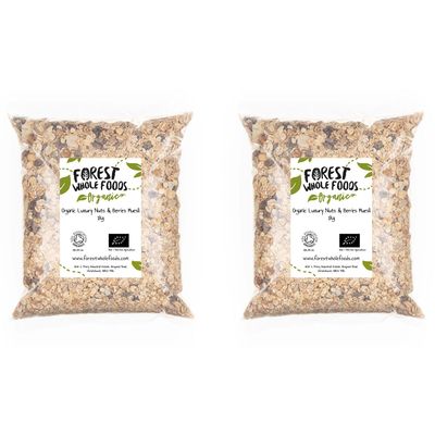 Organic Luxury Nuts & Berries Muesli - Forest Whole Foods (2kg)
