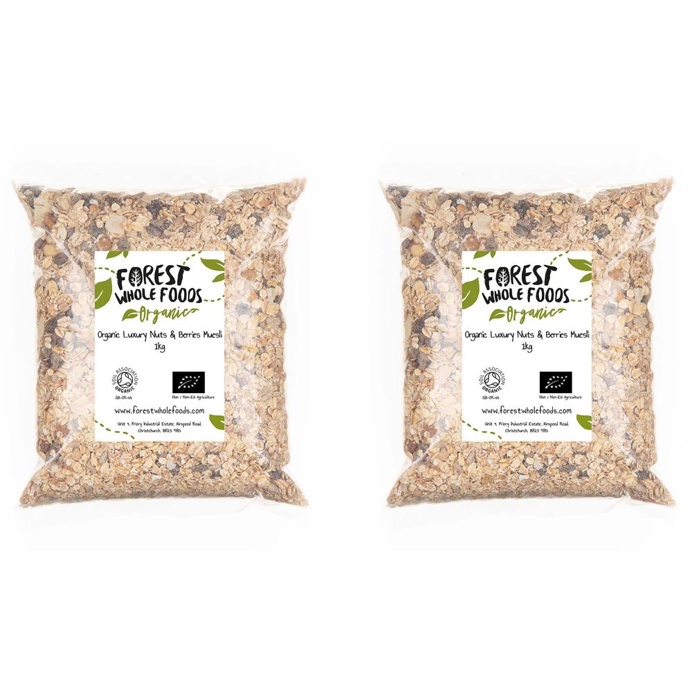 Organic Luxury Nuts & Berries Muesli - Forest Whole Foods (2kg)