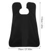 1Piece Bib Apron Beard Beard Shaving Bib, Bib Cape for Beard Shaving with 2 Suction Cups, Gifts for Men Boyfriend Father (black) view 2