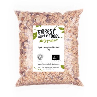 Organic Luxury Choco Nut Muesli - Forest Whole Foods (1kg)