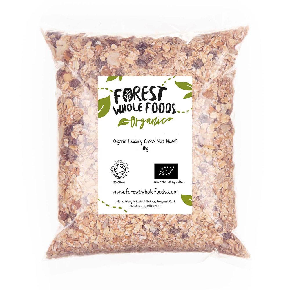 Organic Luxury Choco Nut Muesli - Forest Whole Foods (1kg)