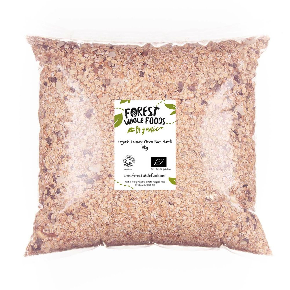 Organic Luxury Choco Nut Muesli - Forest Whole Foods (5kg)
