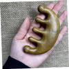 MAGICLULU Sandalwood Scraping Scalp Comb Handheld Hair Caring Comb Wooden Relaxation Massager for Scalp Therapy and Stress Relief view 3