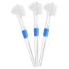 Beavorty 15pcs False Teeth Cleaner Denture Brush Double Sided Head Toothbrush Denture Cleaning Brush Bristles Non-Slip Handle view 1