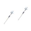 Beavorty 2pcs Teeth Cleaner for Braces Brush False Teeth Brush Double-Sided Plaque Removal Tool view 1