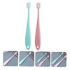 Beavorty 4pcs Boys and Girls Toothbrush Soft Bristle Boy Girl Tooth Cleaner for Daily Oral Care Material for Boy Girl and Toddlers view 4