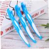 Beavorty 3pcs Double-Head Denture Toothbrush Set with Anti-Slip Handle, False Teeth Cleaning Brush for Home Care, Portable Denture Brush for Effective Plaque and Stain Removal view 3