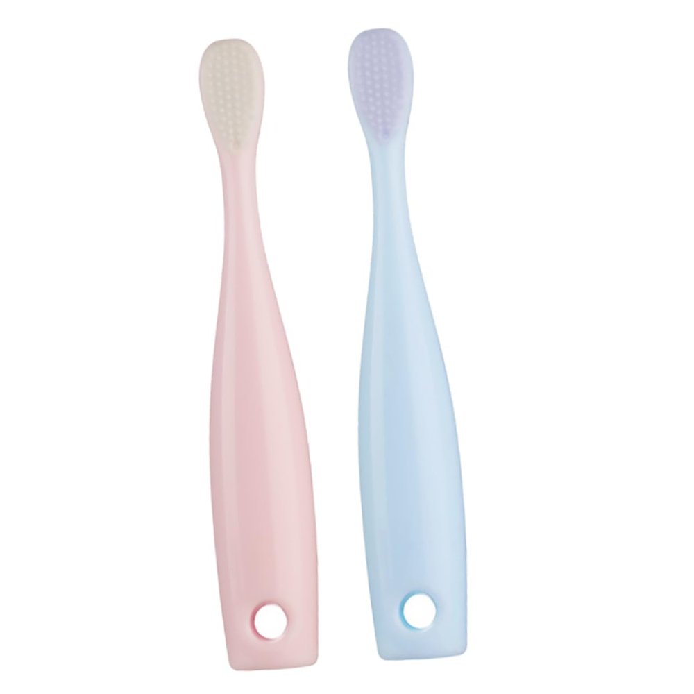 Beavorty 4pcs Boys and Girls Toothbrush Bristles for Dental Oral Care Boy Girl Toothbrushes Tongue Cleaner and Years Old