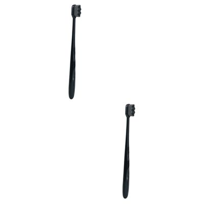 Beavorty 2pcs Bristle Toothbrushes for Oral Cleaning Micro-Nano Toothbrushes for Teeth Cleaning Tool Suitable for Daily Oral Care Routine