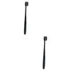 Beavorty 2pcs Bristle Toothbrushes for Oral Cleaning Micro-Nano Toothbrushes for Teeth Cleaning Tool Suitable for Daily Oral Care Routine view 1
