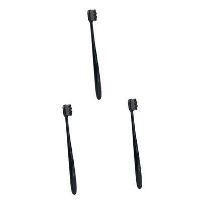 Beavorty 3pcs Toothbrush Boys and Girls Soft Bristles Micro-Nano Oral Care Tool Comfort Grip Easy Cleaning