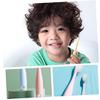 Beavorty 2pcs Boys and Girls Toothbrush Extra Soft Bristles for Gentle Cleaning Tooth Brush for Oral Care Safe and Healthy Material Travel-Friendly Design view 2