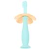 Beavorty 2pcs Silicone Training Toothbrush Bristles for Boys and Girls Oral Care Toothbrush for Toddlers view 1