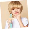 Beavorty 2pcs Silicone Training Toothbrush Bristles for Boys and Girls Oral Care Toothbrush for Toddlers view 3