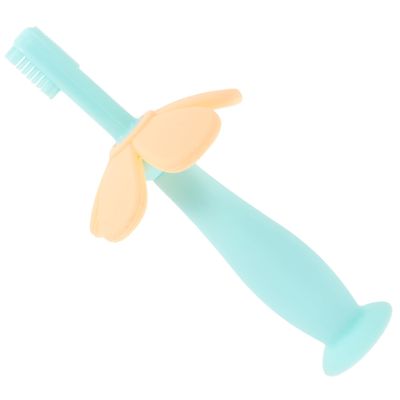 Beavorty 3pcs Silicone Toothbrush Protective Baffle for Boy Girl Boys and Girls Training Toothbrush Soft Bristles for Oral Care for First Use