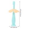 Beavorty 3pcs Silicone Toothbrush Protective Baffle for Boy Girl Boys and Girls Training Toothbrush Soft Bristles for Oral Care for First Use view 2