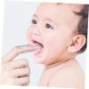 Beavorty 6pcs Finger Toothbrush Soft Sleeve for Training Teething for Boys and Girls and Toddlers Extra Soft Bristles for Gentle Cleaning view 3